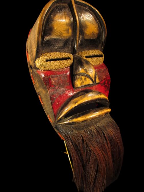 Bemalte Gesichtsmaske
