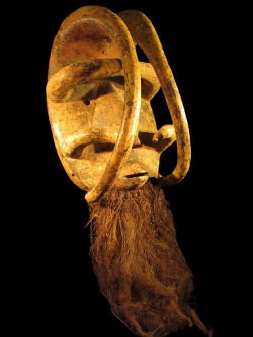 Gesichtsmaske mit Hörnern