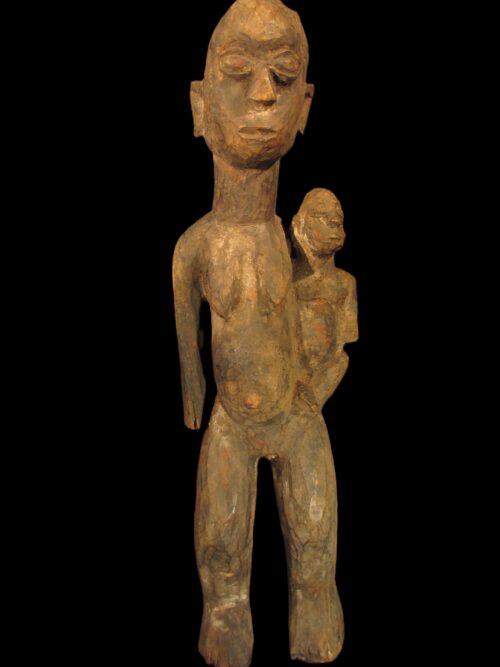 Stehende Mutter/Kind-Figur