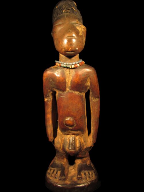 Männliche ibeji Zwillingsfigur
