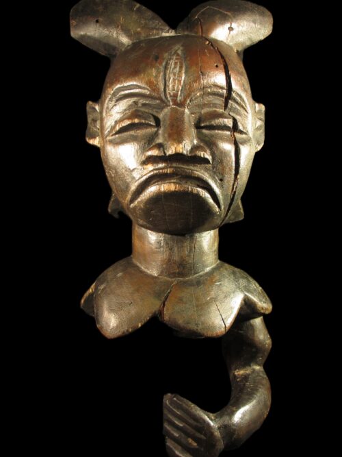 Fragment einer Reliquienwächterfigur